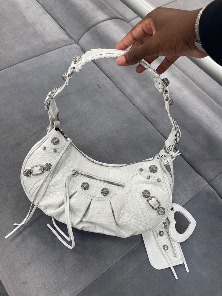 Studded Baguette – Edgy Glam
